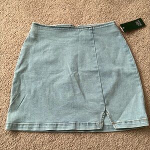 Wild Fable denim mini skirt